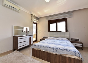 على مسافة 100 متر من شاطئ البحر - شقة مفروشة ضمن مجمع حديث في مهموتلار / الانيا 