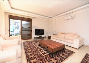 على مسافة 100 متر من شاطئ البحر - شقة مفروشة ضمن مجمع حديث في مهموتلار / الانيا 