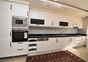 على مسافة 100 متر من شاطئ البحر - شقة مفروشة ضمن مجمع حديث في مهموتلار / الانيا 