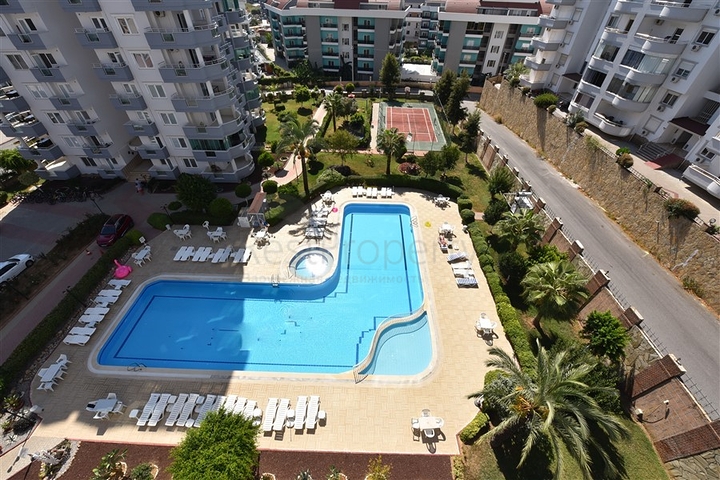 غرفتين وصالة مفروشة ضمن منطقة جيكجلي الهادئة في الانيا 