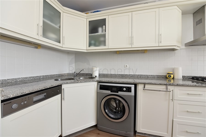 غرفتين وصالة مفروشة ضمن منطقة جيكجلي الهادئة في الانيا 