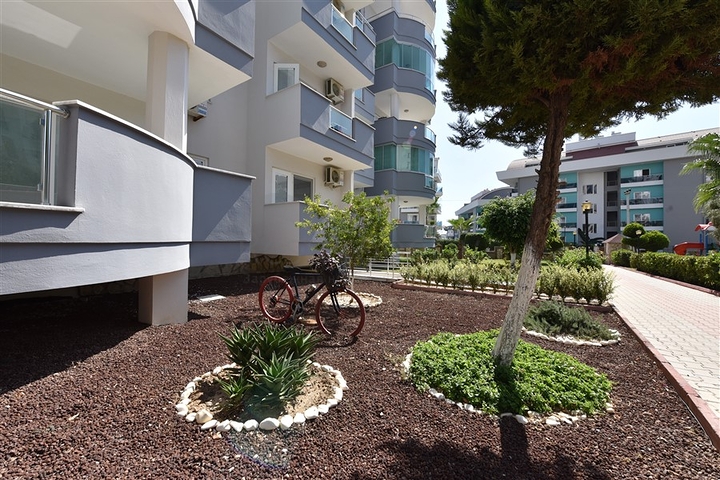 غرفتين وصالة مفروشة ضمن منطقة جيكجلي الهادئة في الانيا 