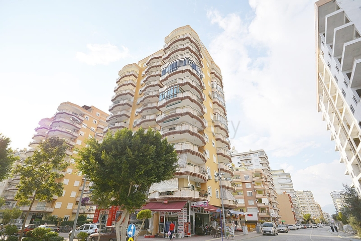 شقة عائلية مفروشة من تصميم غرفتين وصالة في مهموتلار / الانيا 