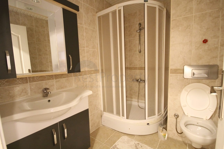 شقة عائلية مفروشة من تصميم غرفتين وصالة في مهموتلار / الانيا 