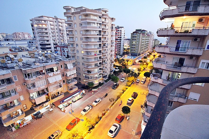 شقة عائلية مفروشة من تصميم غرفتين وصالة في مهموتلار / الانيا 