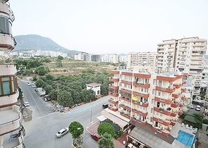 شقة عائلية مفروشة من تصميم غرفتين وصالة في مهموتلار / الانيا 