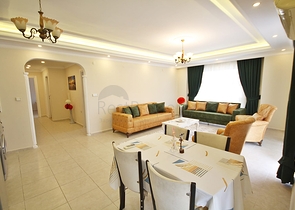 شقة عائلية مفروشة من تصميم غرفتين وصالة في مهموتلار / الانيا 