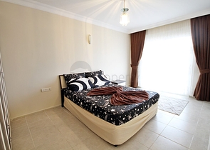 شقة عائلية مفروشة من تصميم غرفتين وصالة في مهموتلار / الانيا 