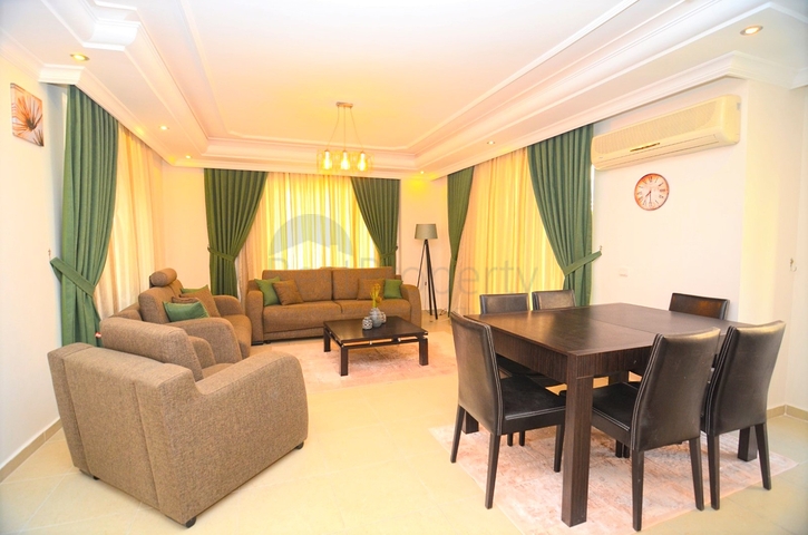 شقة عائلية مفروشة ضمن مجمع سكني في مهموتلار / الانيا 