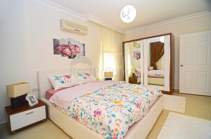 شقة عائلية مفروشة ضمن مجمع سكني في مهموتلار / الانيا 