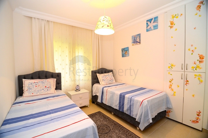 شقة عائلية مفروشة ضمن مجمع سكني في مهموتلار / الانيا 