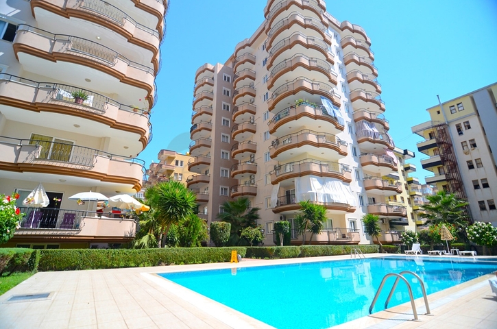 شقة عائلية مفروشة ضمن مجمع سكني في مهموتلار / الانيا 