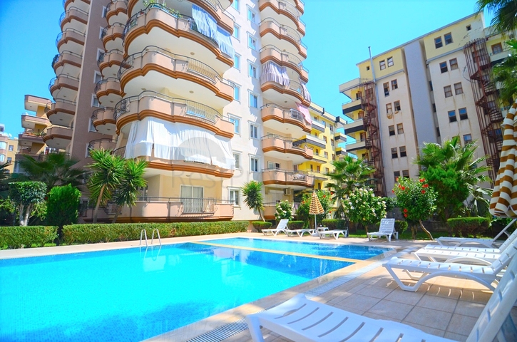 شقة عائلية مفروشة ضمن مجمع سكني في مهموتلار / الانيا 