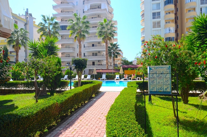 شقة عائلية مفروشة ضمن مجمع سكني في مهموتلار / الانيا 