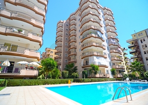 شقة عائلية مفروشة ضمن مجمع سكني في مهموتلار / الانيا 