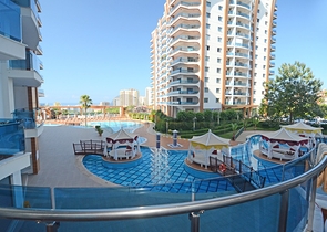 شقة مفروشة ضمن احد افخم المجمعات السكنية في الانيا 