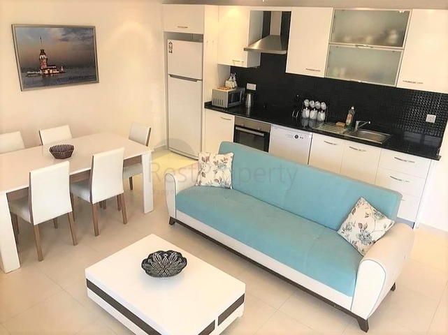 شقة مؤثثة ضمن مجمع خمس نجوم في افسلار / الانيا