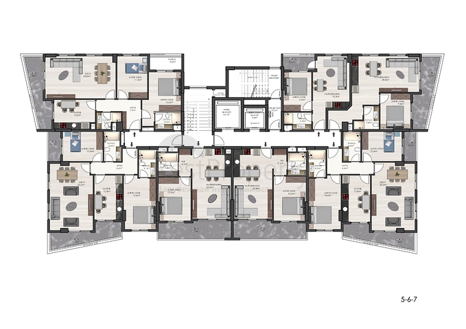 مشروع سكني جديد بالاقساط في مهموتلار / الانيا 