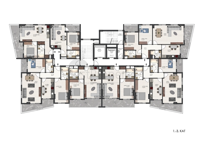مشروع سكني جديد بالاقساط في مهموتلار / الانيا 
