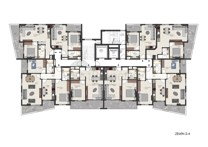 مشروع سكني جديد بالاقساط في مهموتلار / الانيا 