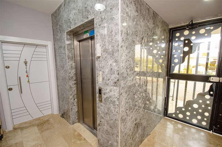 شقة 2 + 1 في مشروع الانتهاء في منطقة كيبيز أنطاليا