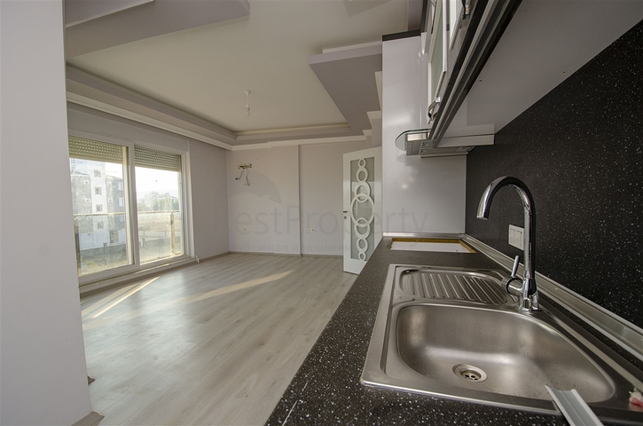 شقة 2 + 1 في مشروع الانتهاء في منطقة كيبيز أنطاليا