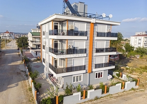 شقة 2 + 1 في مشروع الانتهاء في منطقة كيبيز أنطاليا