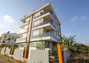 شقة 2 + 1 في مشروع الانتهاء في منطقة كيبيز أنطاليا