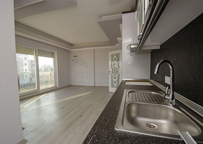 شقة 2 + 1 في مشروع الانتهاء في منطقة كيبيز أنطاليا