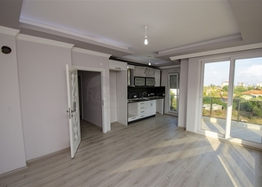 شقة 2 + 1 في مشروع الانتهاء في منطقة كيبيز أنطاليا