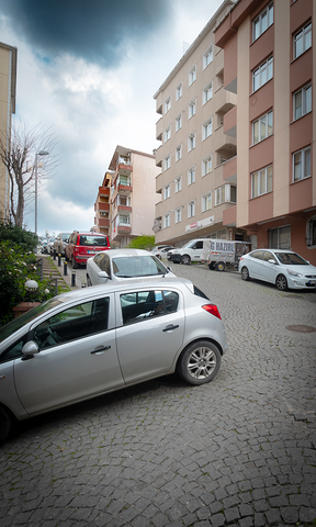 في مركز اسطنبول - بشيكتاش - دوبلكس خمس عرف وصالة مفروشة .