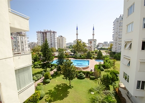 2 +1 شقة في لارا في مجمع مع مسبح الأولمبية