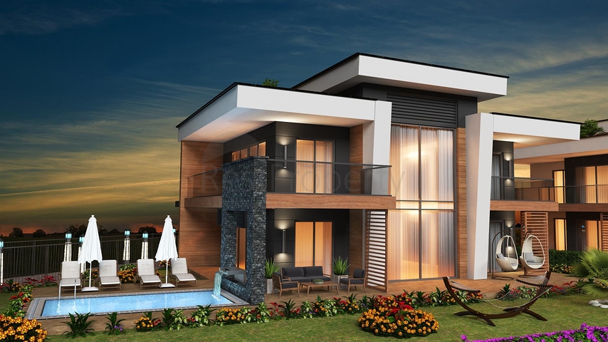 فلل فاخرة قيد الانشاء -باطلالة بحرية في كوناكليه / الانيا 