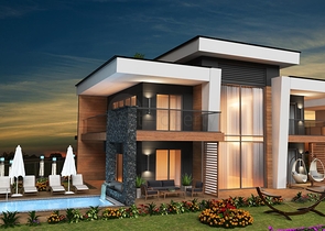 فلل فاخرة قيد الانشاء -باطلالة بحرية في كوناكليه / الانيا 