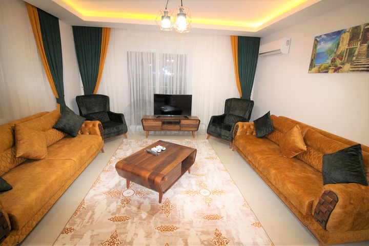 شقة مؤثثة قريبة من البحر في مهموتلار / الانيا 