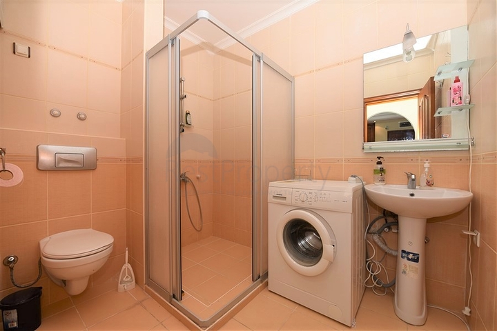 اول خط على البحر - غرفتين وصالة مفروشة في منطقة مهموتلار / الانيا 