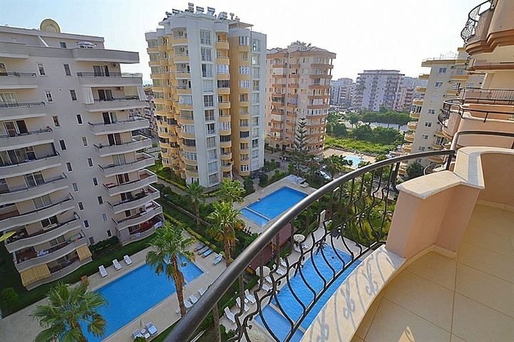 شقة عائلية واسعة بتصميم غرفتين وصالة - مفروشة - في مهموتلار / الانيا 