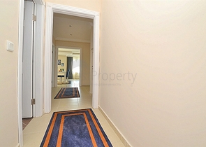 شقة عائلية واسعة بتصميم غرفتين وصالة - مفروشة - في مهموتلار / الانيا 