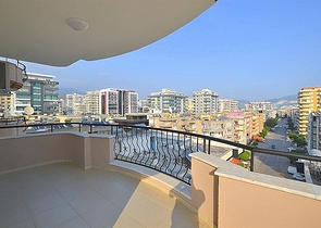 شقة عائلية واسعة بتصميم غرفتين وصالة - مفروشة - في مهموتلار / الانيا 