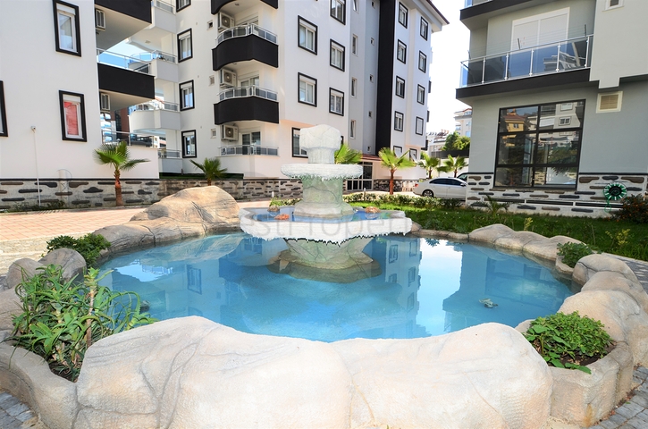 شقة غرفة وصالة مفروشة ضمن مجمع يضم كافة الخدمات في جيكجلي / الانيا 