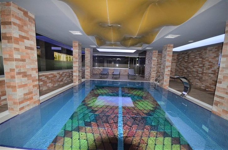 شقة غرفة وصالة مفروشة ضمن مجمع يضم كافة الخدمات في جيكجلي / الانيا 