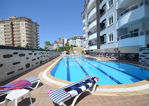 شقة غرفة وصالة مفروشة ضمن مجمع يضم كافة الخدمات في جيكجلي / الانيا 