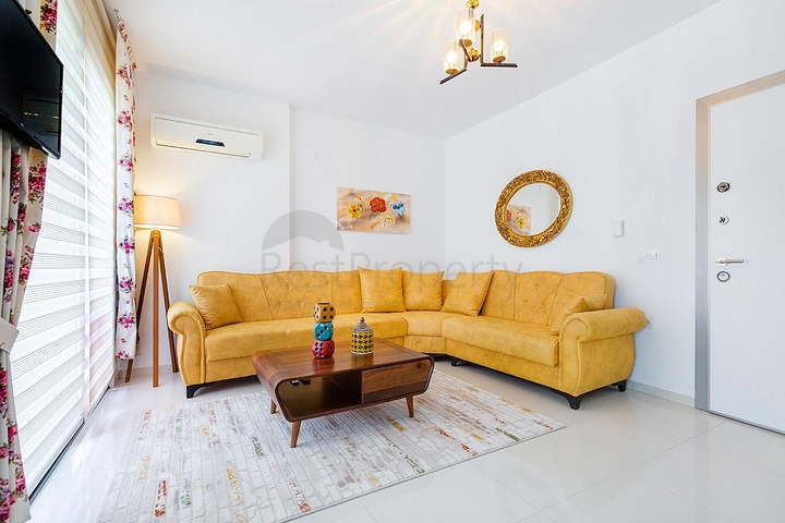 استديو مفروش ضمن مجمع خمس نجوم في كاستل / الانيا 