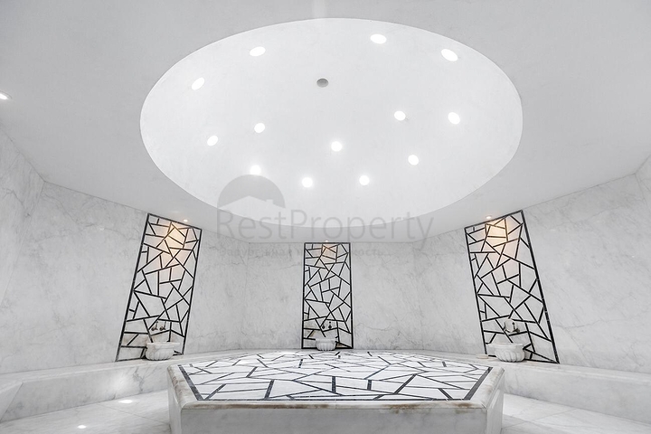 استديو مفروش ضمن مجمع خمس نجوم في كاستل / الانيا 