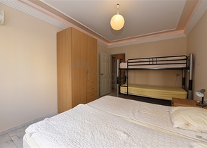 اول خط على البحر - شقة مفروشة ثلاث غرف وصالة في توسمور / الانيا 