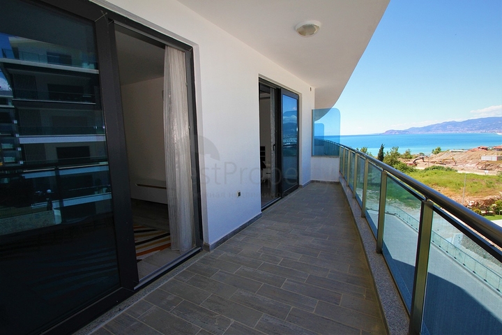 باطلالة بحرية - شقة غرفة وصالة مفروشة ضمن مجمع سكني حديث في كارجي جاك / الانيا