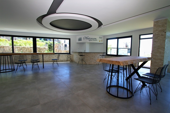 باطلالة بحرية - شقة غرفة وصالة مفروشة ضمن مجمع سكني حديث في كارجي جاك / الانيا