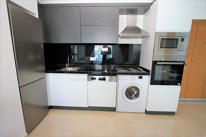 باطلالة بحرية - شقة غرفة وصالة مفروشة ضمن مجمع سكني حديث في كارجي جاك / الانيا