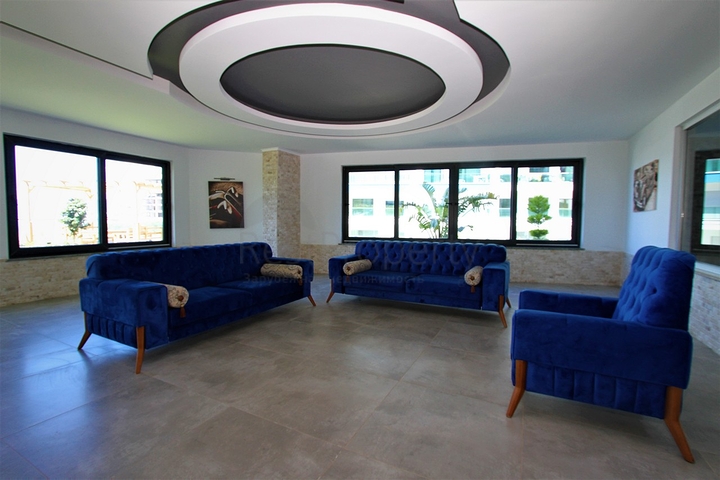 باطلالة بحرية - شقة غرفة وصالة مفروشة ضمن مجمع سكني حديث في كارجي جاك / الانيا