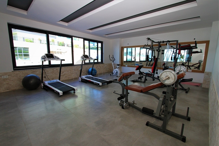 باطلالة بحرية - شقة غرفة وصالة مفروشة ضمن مجمع سكني حديث في كارجي جاك / الانيا